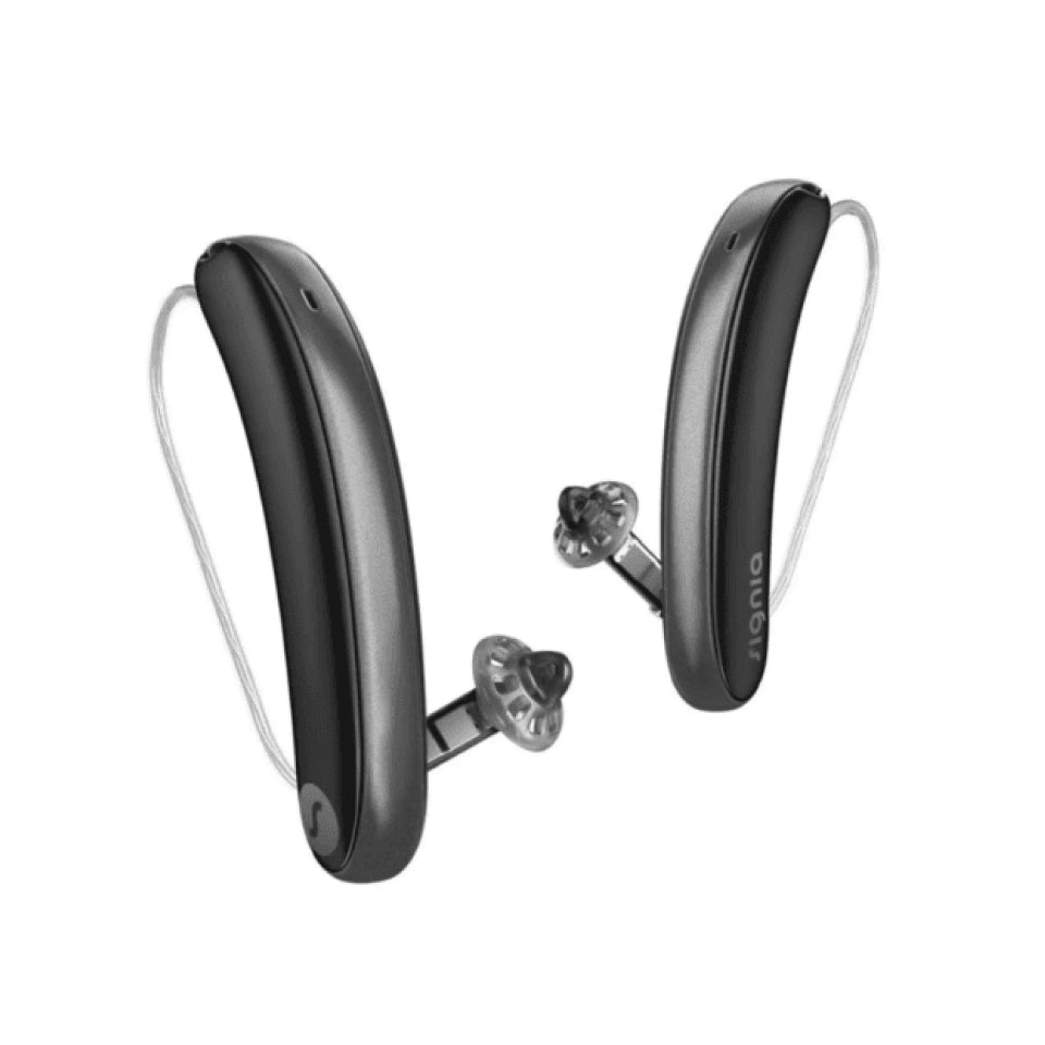 Rx Hearing Aids - Black Graphite