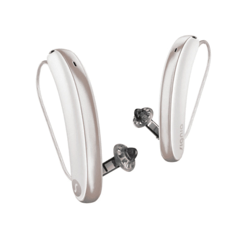 Rx Hearing Aids - White