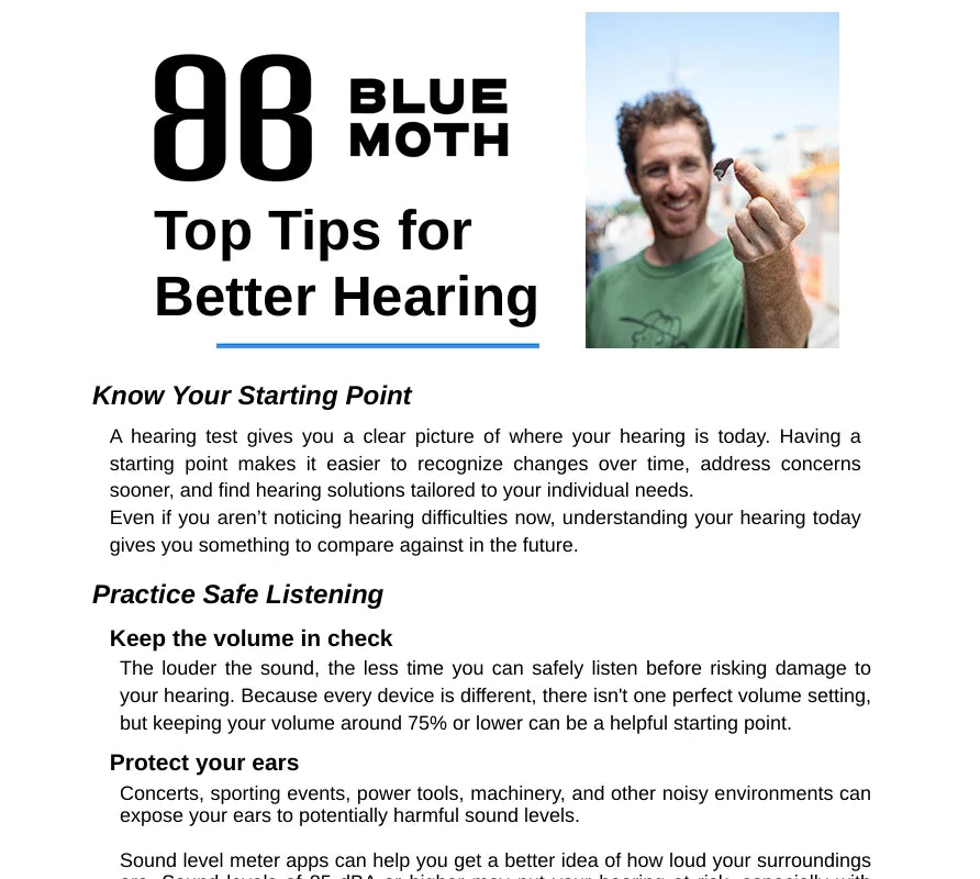 Top Tips for Better Hearing