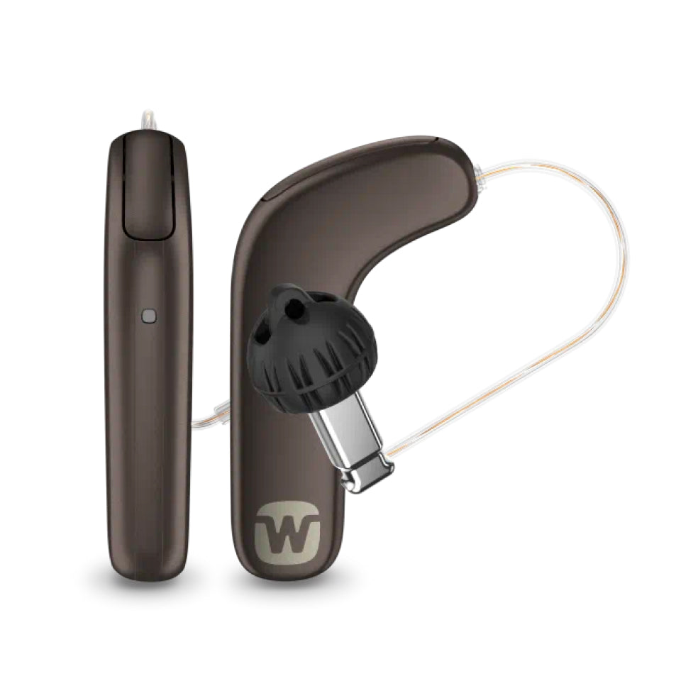 Rx Hearing Aids - Dark Cherry