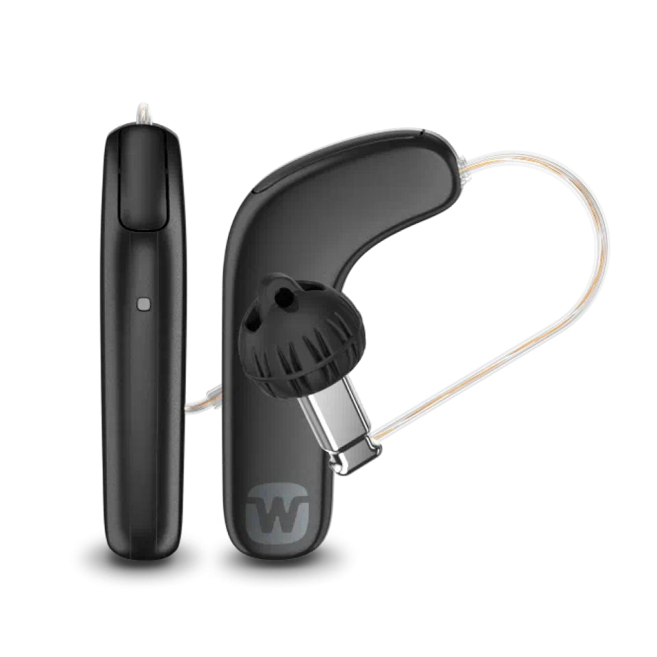 Rx Hearing Aids - Black